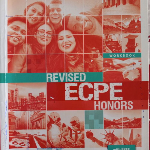 Revised ECPE Honors Workbook used, Burlington Books, English