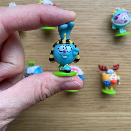 Kinder Surprise Chupa Chups figures used, pack of 21