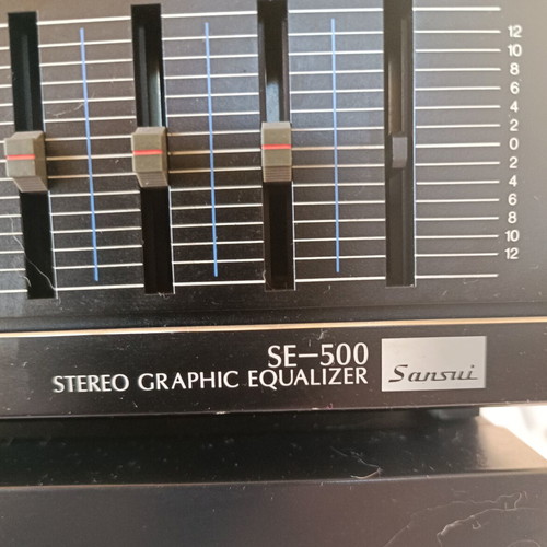 Sansui set A-1000 amplifier SE-500 equaliser T-700 tuner like new