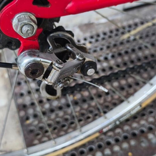 Mirage Sprint vintage road bike used, red, V-Brakes
