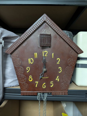 Mayak cuckoo clock used, vintage, not working