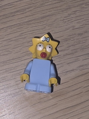 Lego The Simpsons Maggie Simpson minifigure used