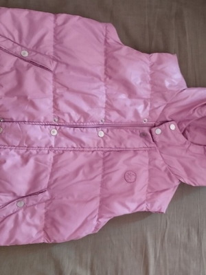 Αμανικό μπουφάν Benetton 12 ετών ροζ σαν καινούργιο