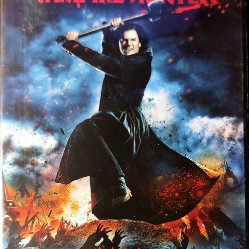 Abraham Lincoln Vampire Hunter DVD used, fantasy horror adventure, English subtitles