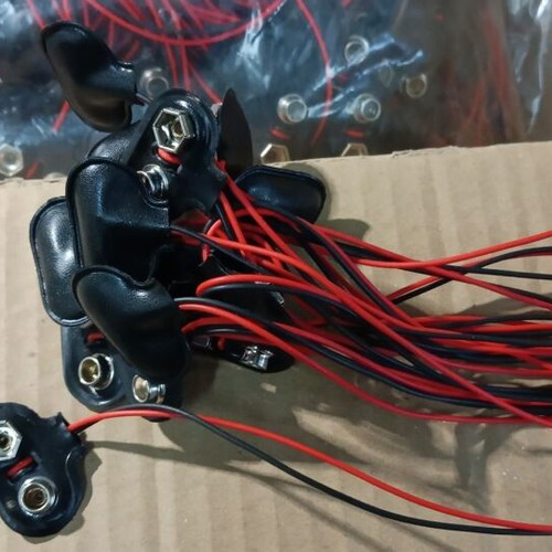 9v battery clips new, pack of 1500 pieces
