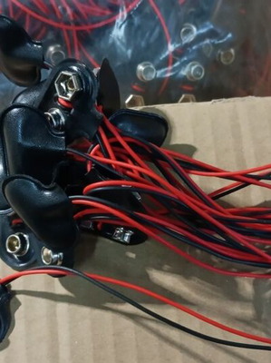 9v battery clips new, pack of 1500 pieces