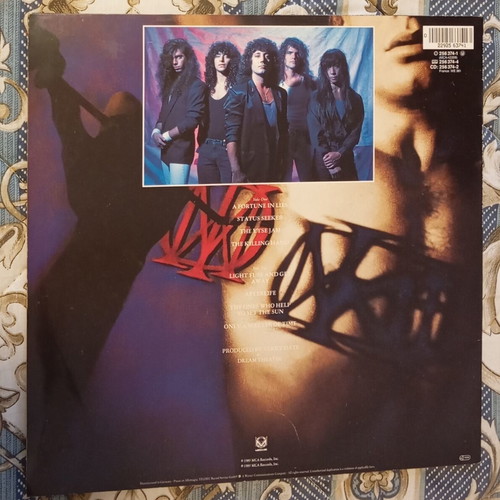 Dream Theater When Dream And Day Unite 1989 vinyl record like new