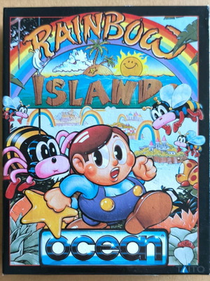 Rainbow Islands (Ocean) + Mr. Heli (Firebird) Amstrad Disk used