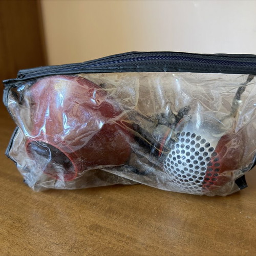 Travel size hair dryer like new with pouch