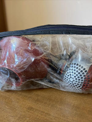 Travel size hair dryer like new with pouch