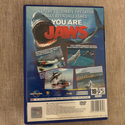 Jaws Unleashed PlayStation 2 used English complete
