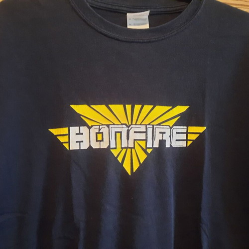 Bonfire short-sleeve t-shirt used, collectible, size M