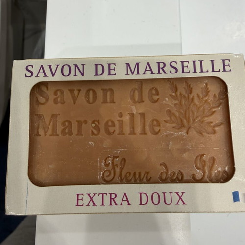 Savon de Marseille Fleur des Îles soap new, handmade, 125g