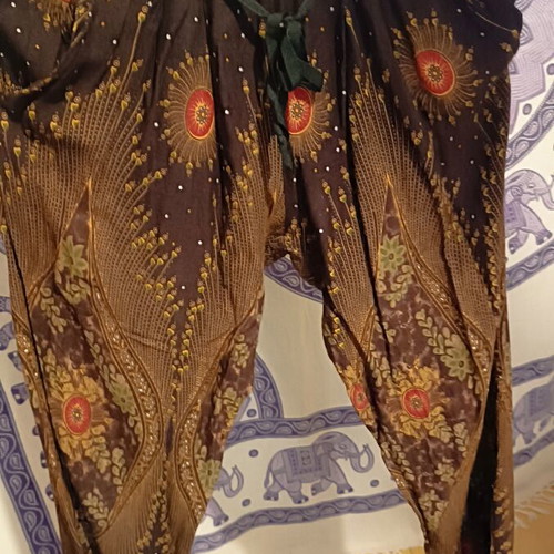 Ethnic pants summer salvari rayon used