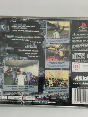 Shadow Man for Playstation 1 used, without map