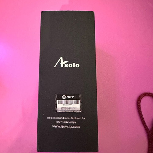 Asolo Ijoy 200W TC Box Mod used, black