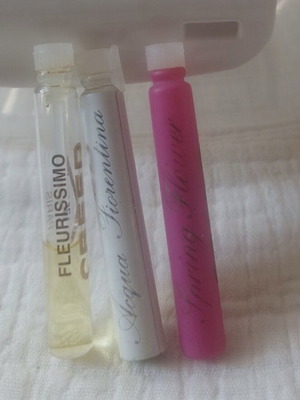 Creed perfume samples used, set of 3