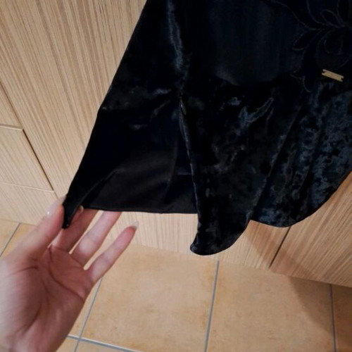 BSB velvet blouse new, XS, black