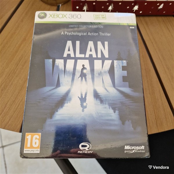  Alan Wake Xbox 360 Limited Collectors edition sfragismeni. dite fotografies prosektika