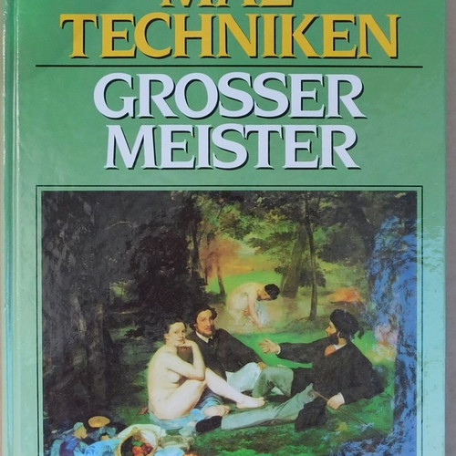 Mal Techniken Grosser Meister German edition good condition