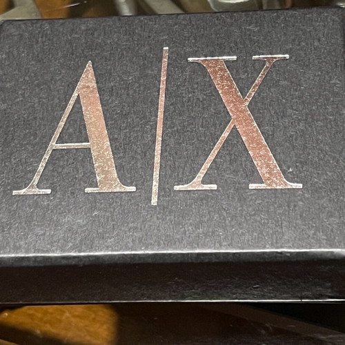 Armani Exchange necklace and earrings set new