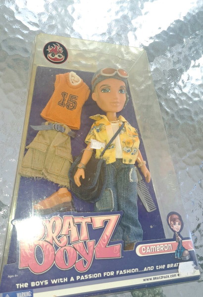 MGA Bratz Boyz cameron Fashion Boy doll blonde hair For play/OOAK Art (AS) Read