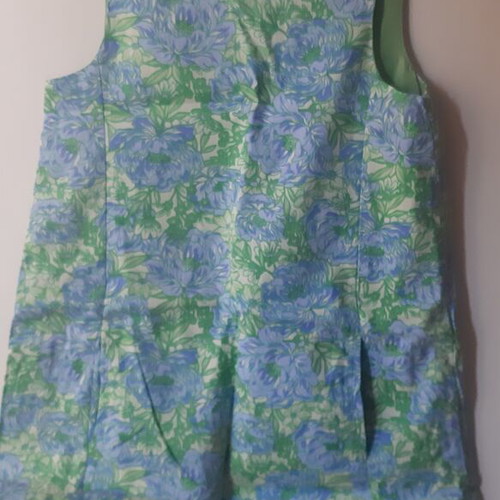 Dpam dresses like new, pack of 3 for ages 6-7, beige and green