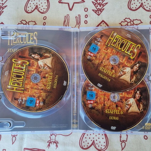 Hercules The Legendary Journeys Season 6 DVD box set like new