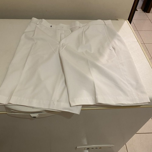 Lacoste white bermuda shorts size 46