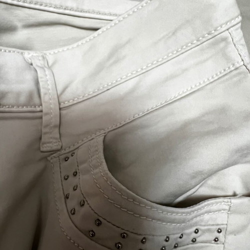 Mavi (Sophie) beige pants like new with beads, size 28/28