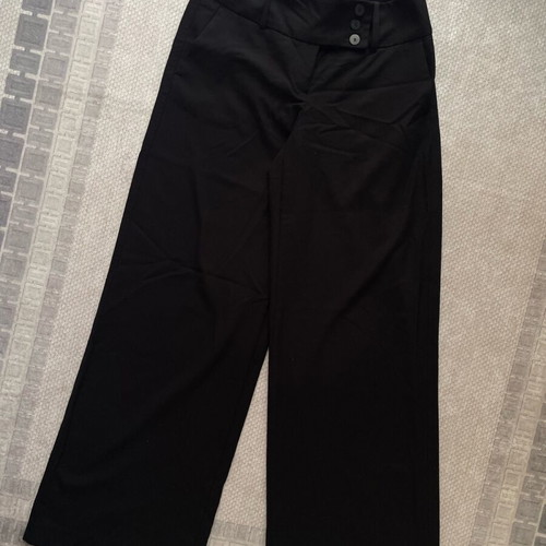 Zara pants black, mid-rise, like new, size S