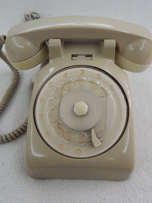 ITT rotary phone Greek made 1969