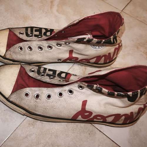 Converse All Star 1HUND(RED) used sneakers size 44.5
