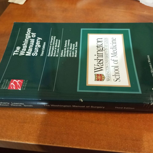 The Washington Manual of Surgery used, very good condition