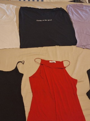 Women's blouses pack of 6 used, size L, Pull & Bear and others