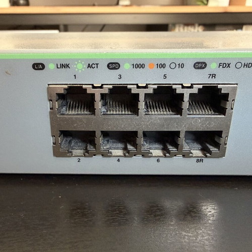 Allied Telesis AT-GS950/8 Gigabit Managed Switch Refurbished