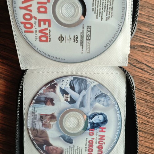 Loose DVD collection of 20 American and Greek films like new with subtitles