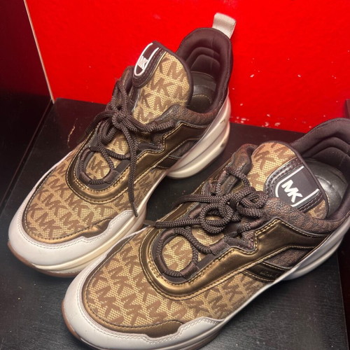 Michael Kors Cosmo sneakers like new, size 39, brown