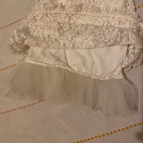 Sam 0-13 dress 15M like new, lace with tulle