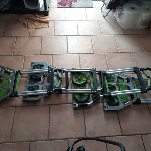 Folding carts used, transport