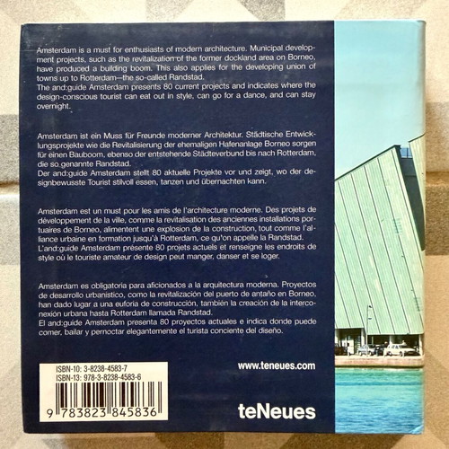 Amsterdam: Architecture & Design book like new, English