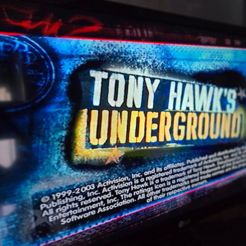 Tony Hawk’s Underground PS2 game