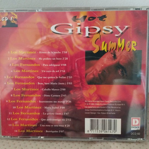 Hot Gipsy Summer quadruple CD used, Latin
