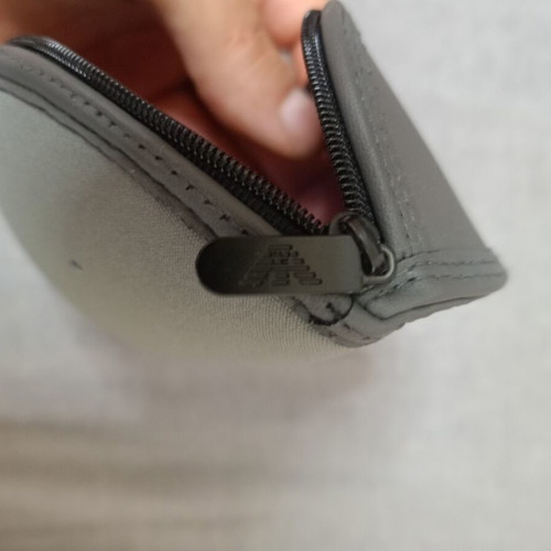 Emporio Armani glasses case like new, grey