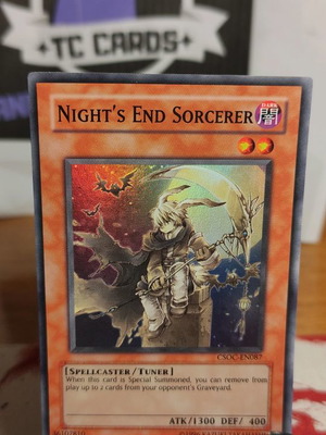 Night's End Sorcerer Yu-Gi-Oh! CSOC Super Rare