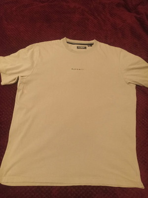 Superdry t-shirt beige size Large like new