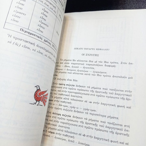 Modern Greek Grammar used, 1980, EKG