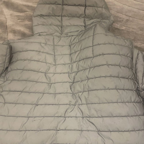 Nicce reflective men's jacket large used, gray