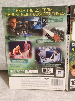 CSI: Crime Scene Investigation PS2 used in very good condition