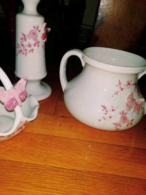 Porcelain set new, beautiful gift for baptism